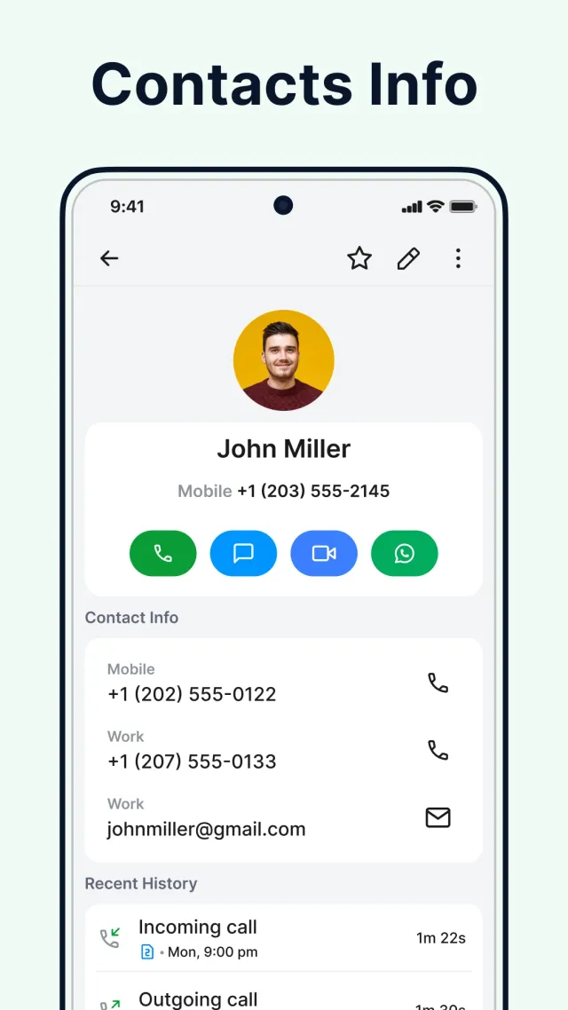Contacts: Phone Calls, Dialer - Screen 4