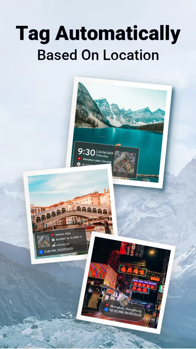 MeShot: GPS Camera & Geo Stamp - Screen 2