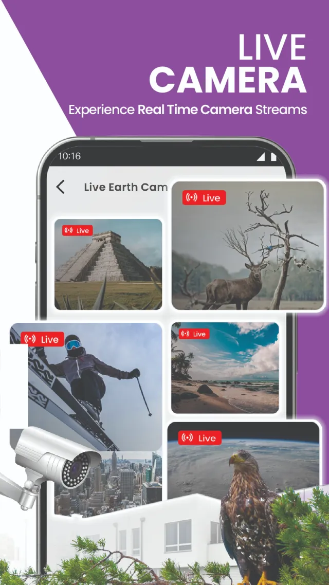 Live Satellite Earth Map View - Screen 1