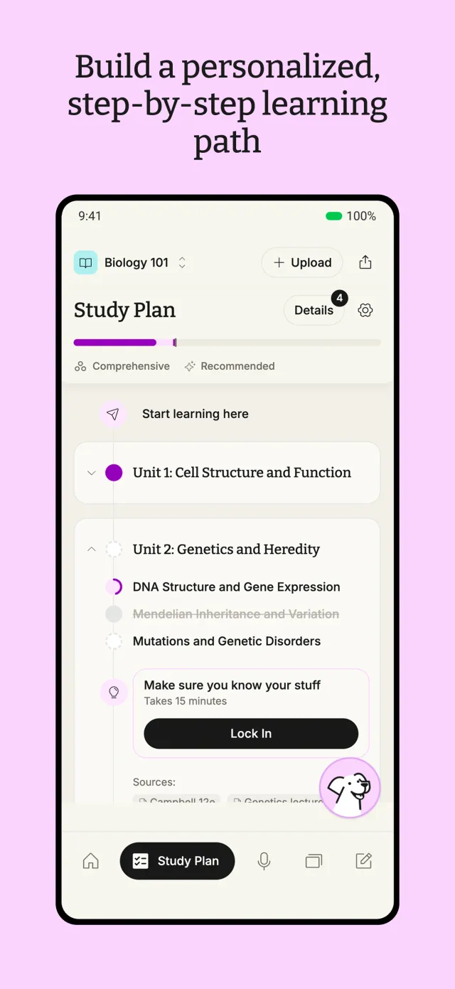 StudyFetch - Screen 3