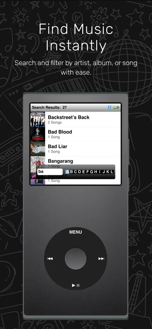 ClassiPod - Screen 4