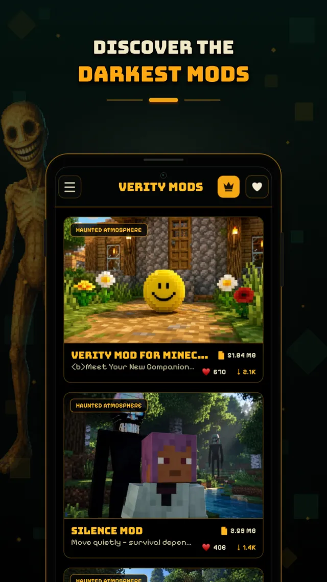 Verity mod for Minecraft PE - Screen 6