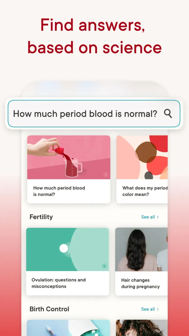 Clue: Period & Cycle Tracker - Screen 8