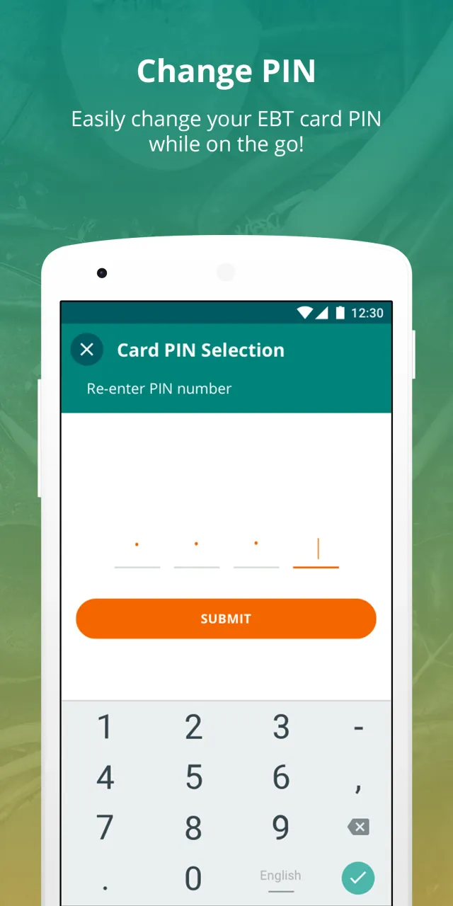 ConnectEBT - Screen 2