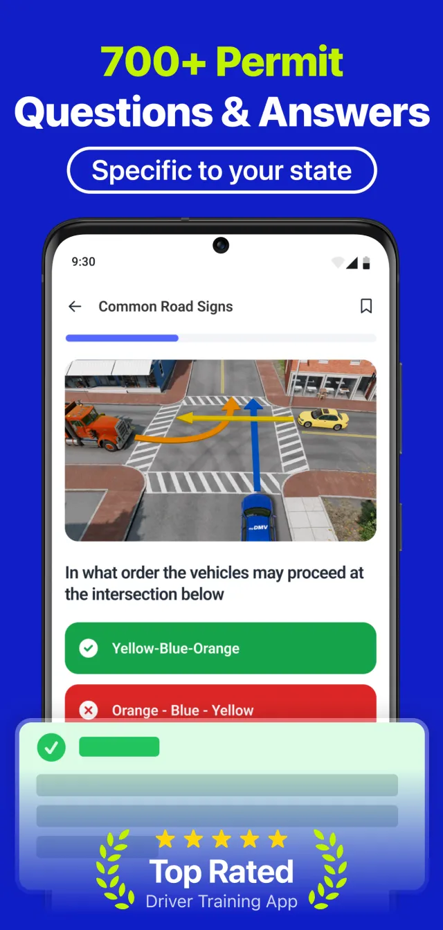 DMV Permit Practice Test 2026 - Screen 2