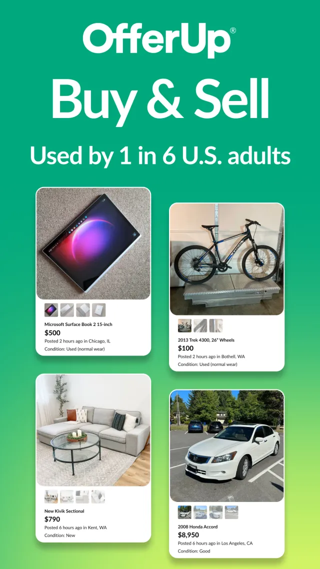 OfferUp Buy & Sell Marketplace - Screen 1