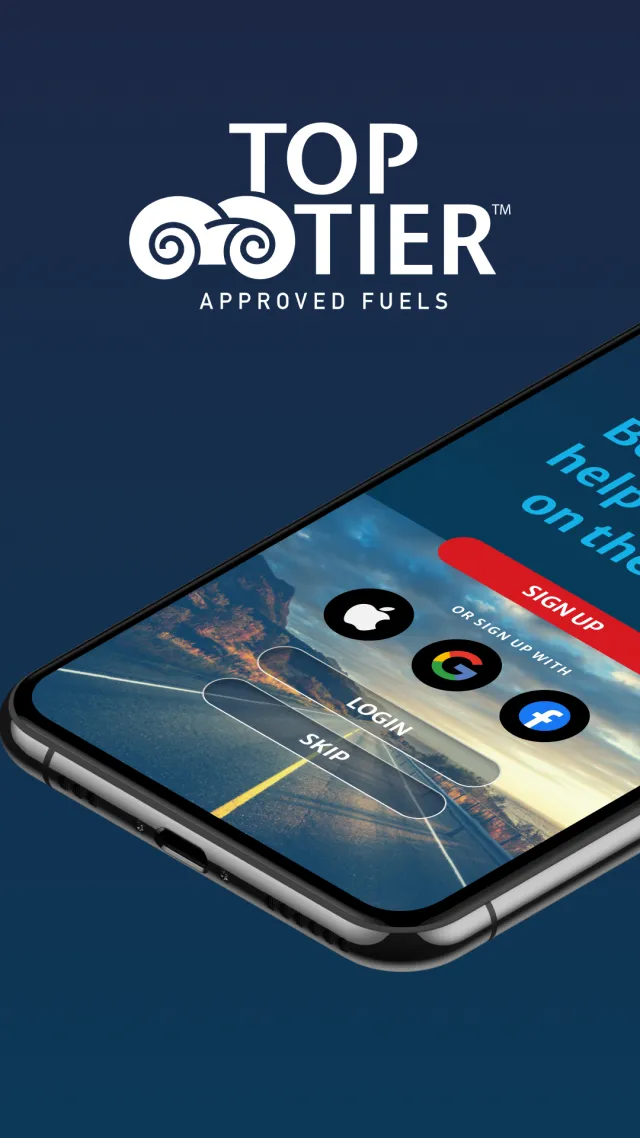 TOP TIER™  Station Finder - Screen 1