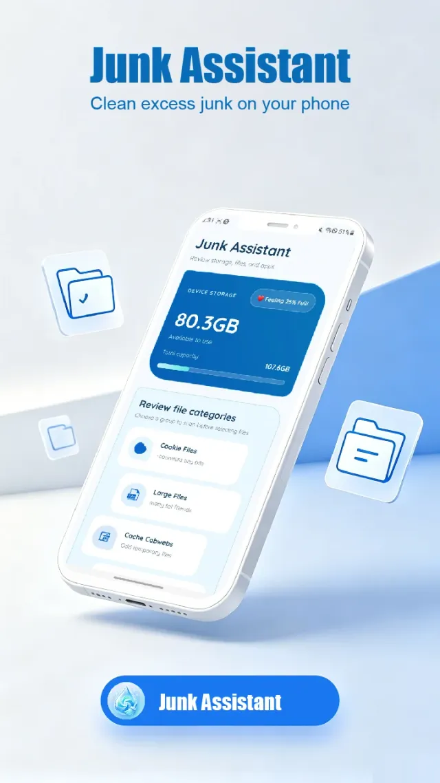 Junk Assistant - Screen 1