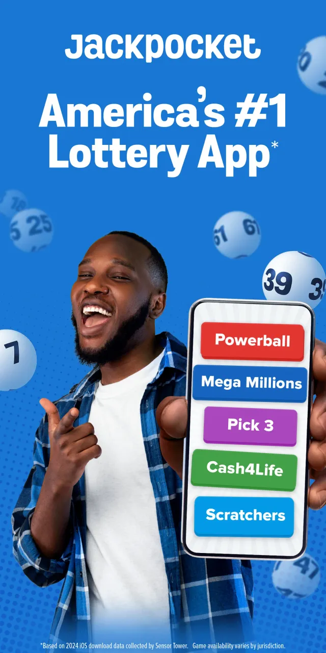 Jackpocket Lottery App - Screen 1