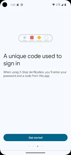 Google Authenticator - Screen 3