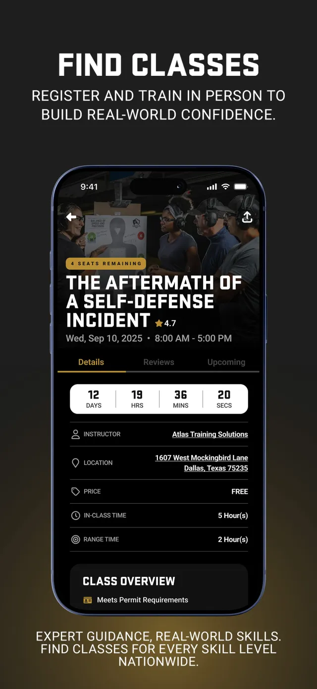 USCCA Concealed Carry App - Screen 5