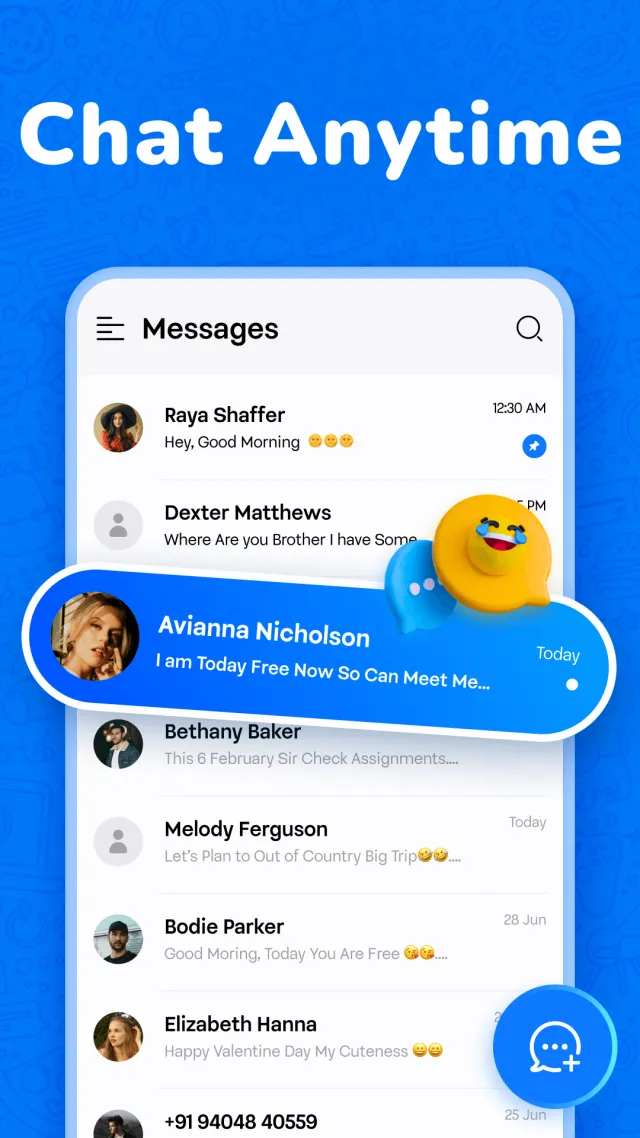 Messages - Screen 3
