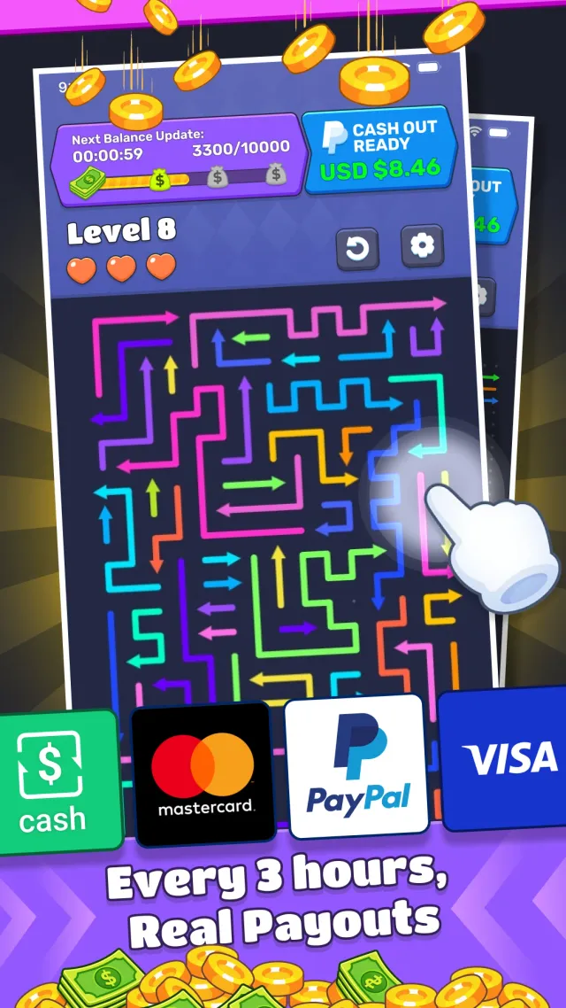 Arrow Cash: Tap Earn Money - Screen 2