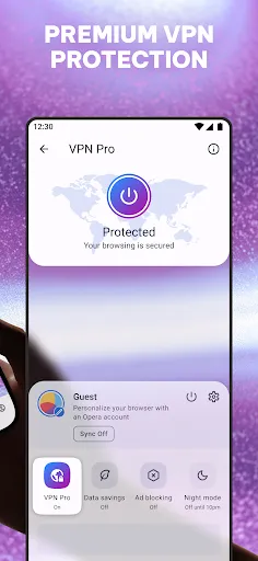 Opera: Private Web Browser - Screen 2