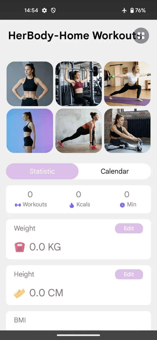HerBody - Home Workout - Screen 1