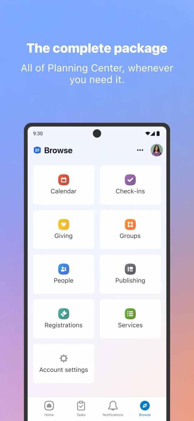Planning Center - Screen 4