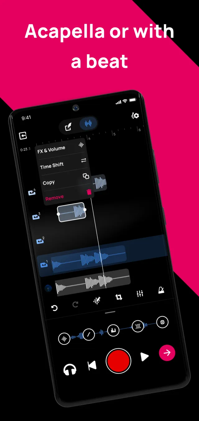 Voloco: Auto Vocal Tune Studio - Screen 4