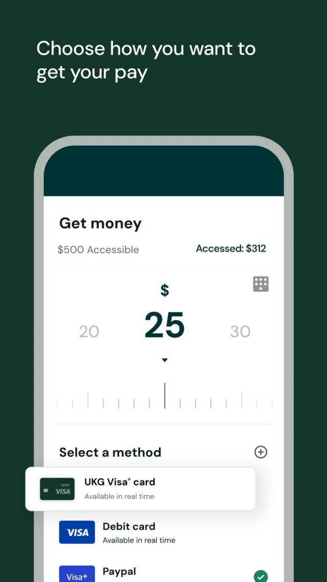 UKG Wallet - Screen 3
