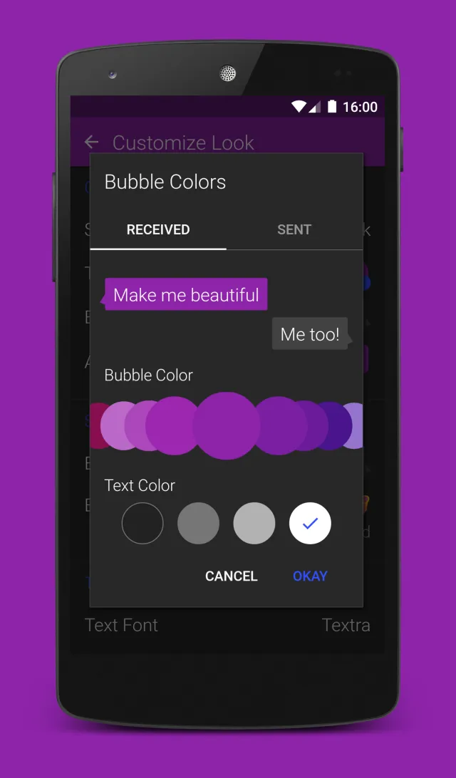 Textra SMS - Screen 2