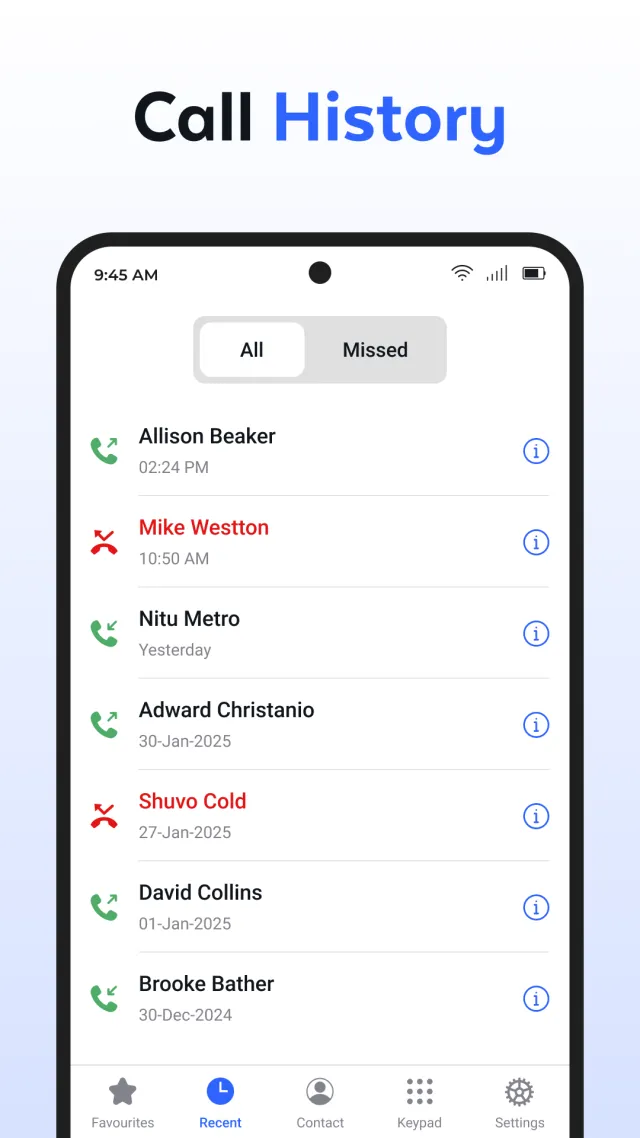Contacts - Screen 4