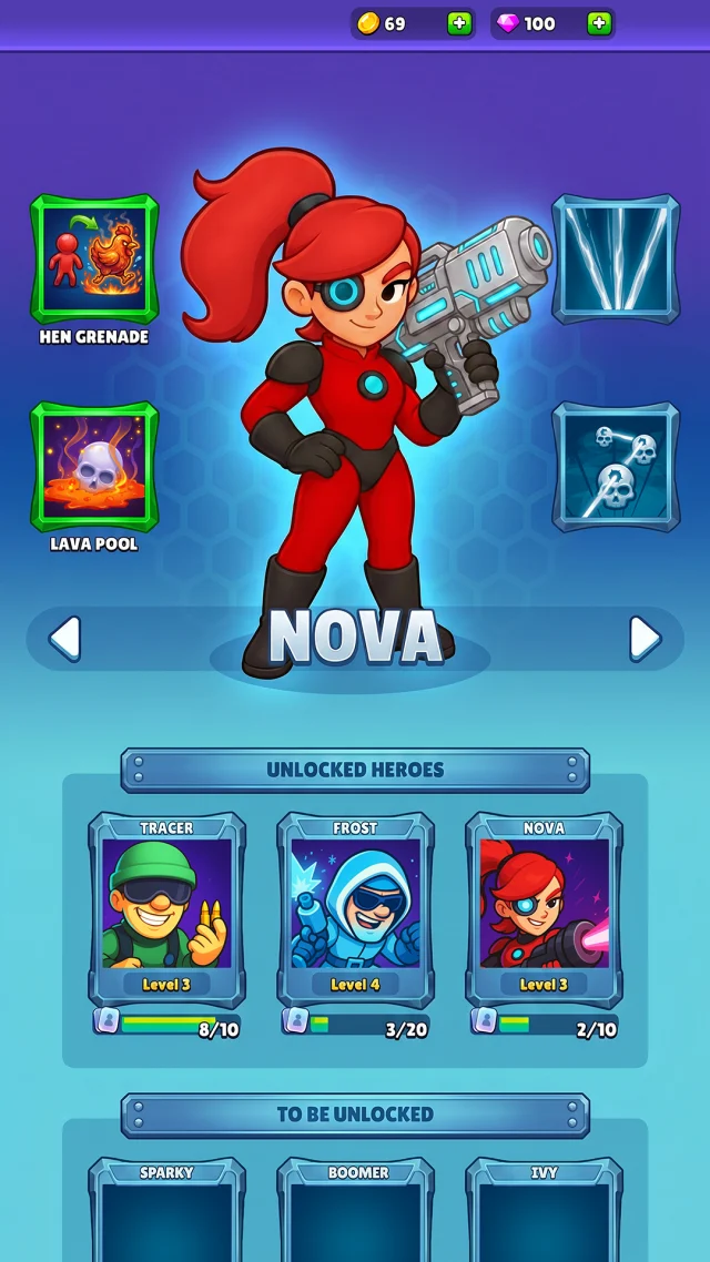 Bullet Heroes: TD RPG Shooter - Screen 5