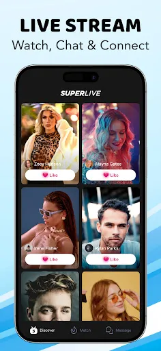 SuperLive- Live Stream & Chat - Screen 4