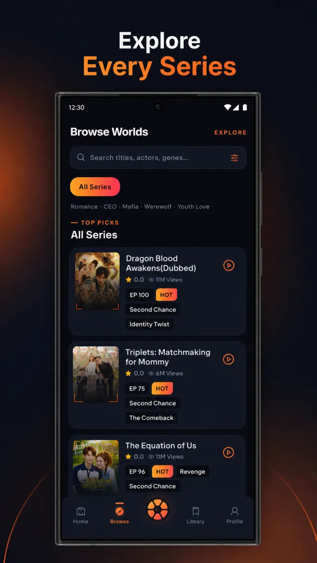 Snapisode: Short Drama & TV - Screen 3