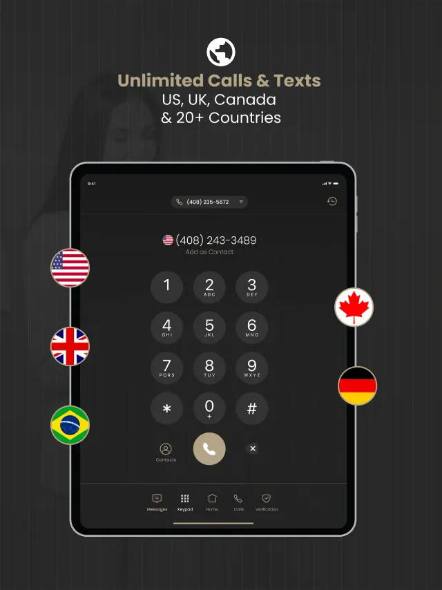 2nd Line+ Second Phone Number - Screen 8