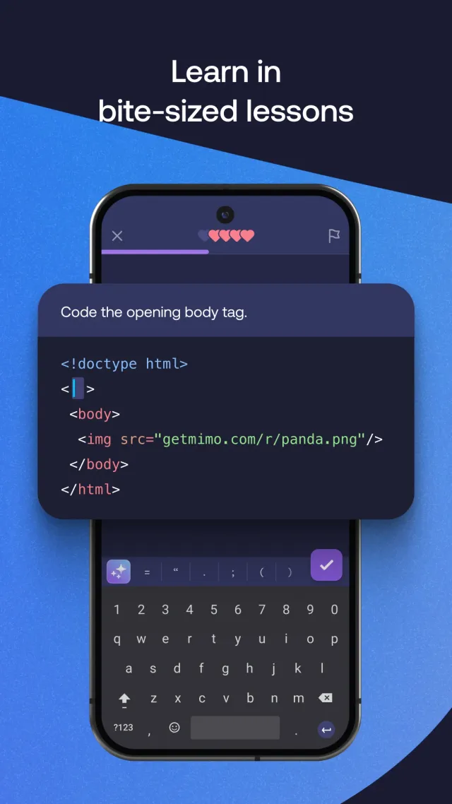 Learn Python Coding - Mimo - Screen 5