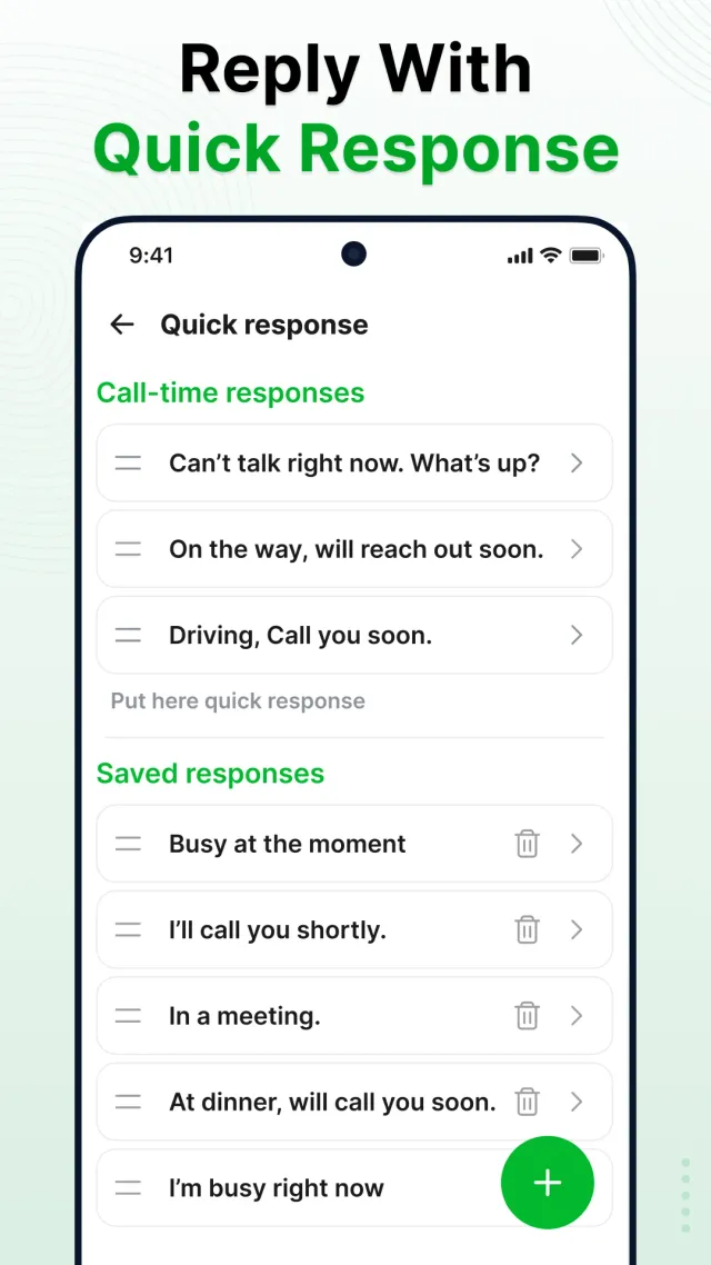 Contacts - Phone Calls - Screen 7