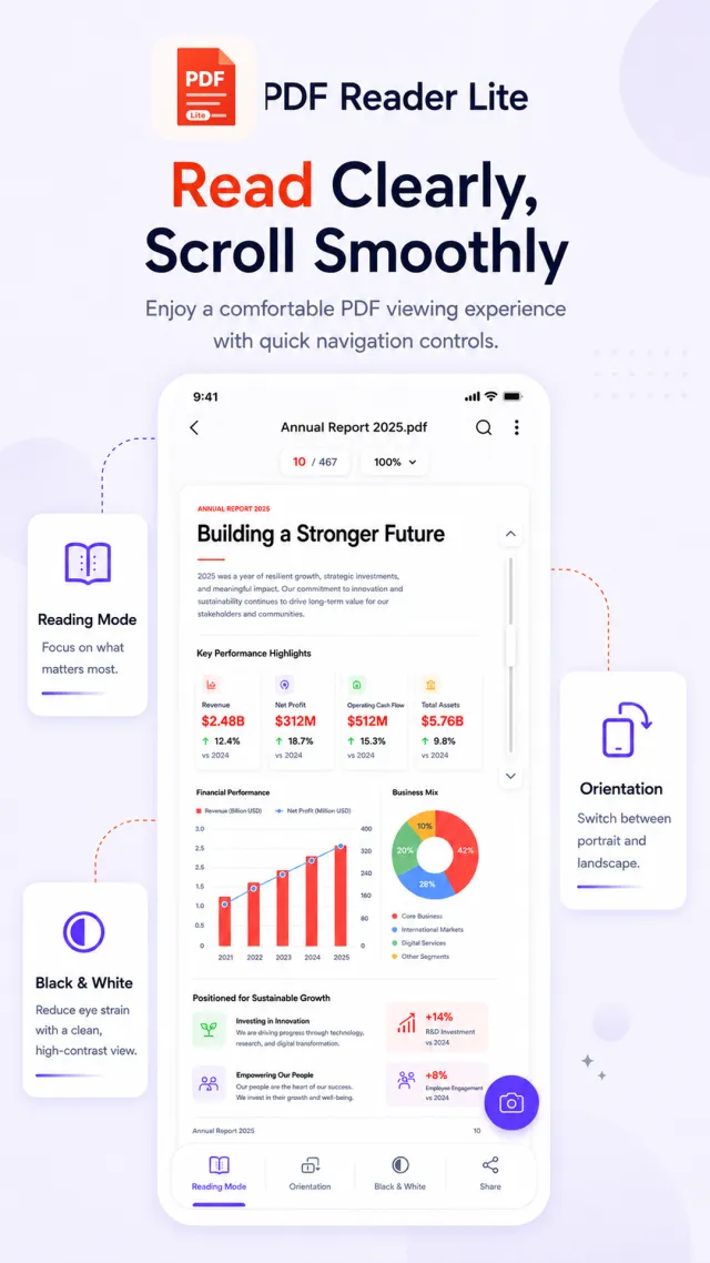 PDF Reader Lite - Fast Viewer - Screen 2
