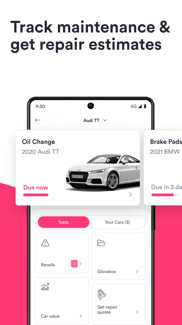 Jerry: Insurance & Car Care - Screen 2