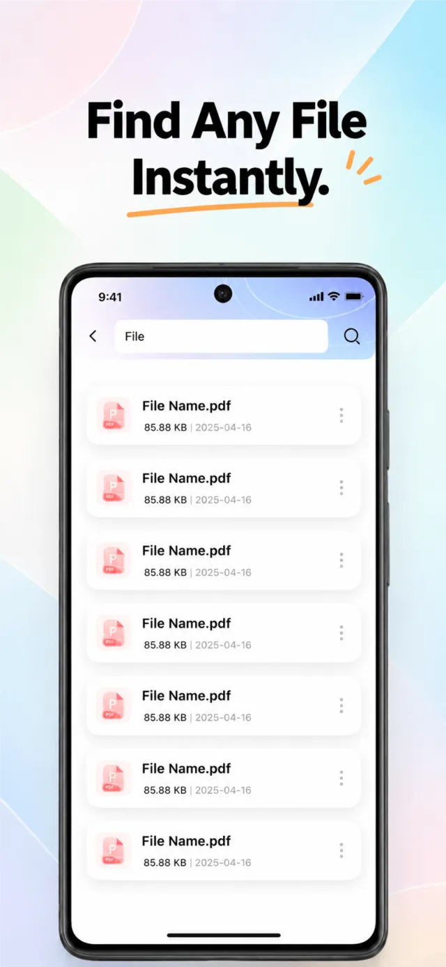 PDF Reader-Swift Doc Converter - Screen 5