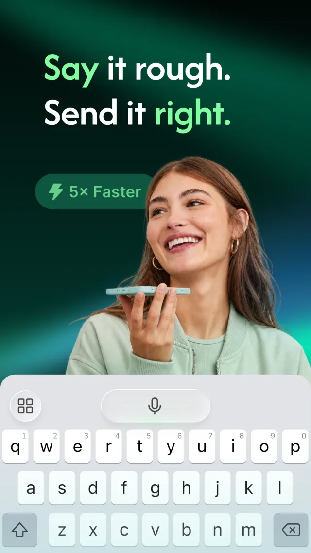 Voiskey: AI Voice Typing - Screen 1