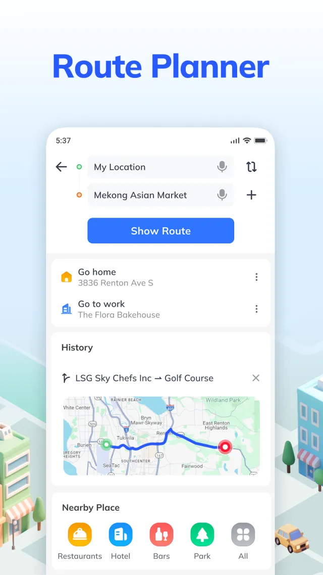 Voice GPS Navigation: GPS Map - Screen 6