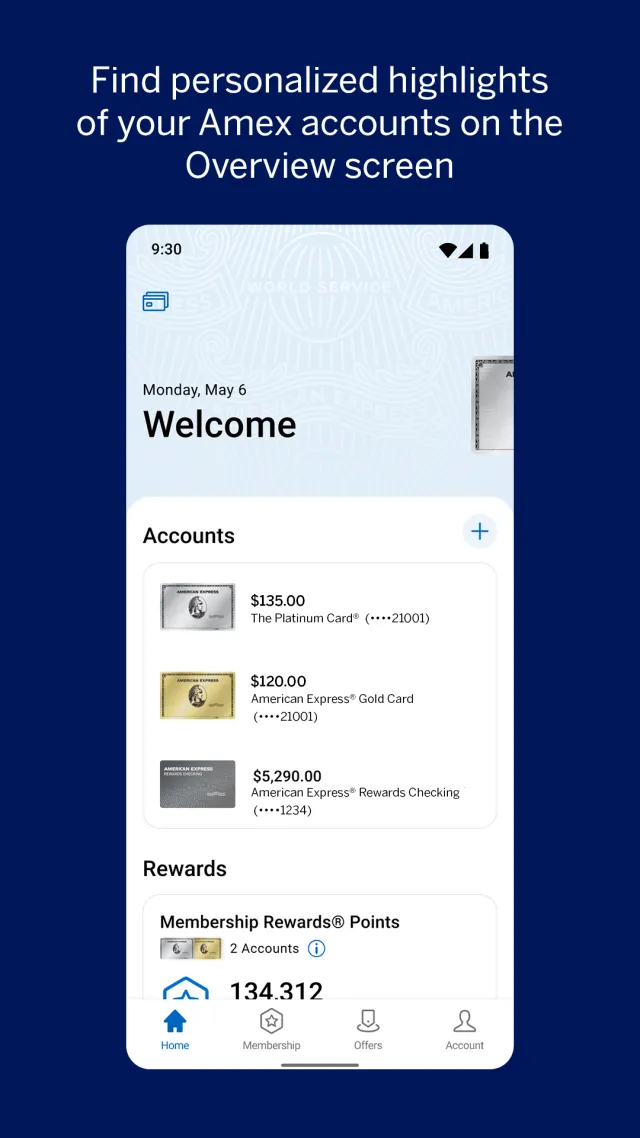 Amex - Screen 2