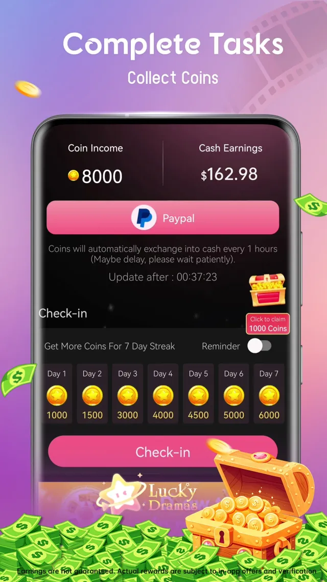 LuckyDramas - Watch & Earn - Screen 2
