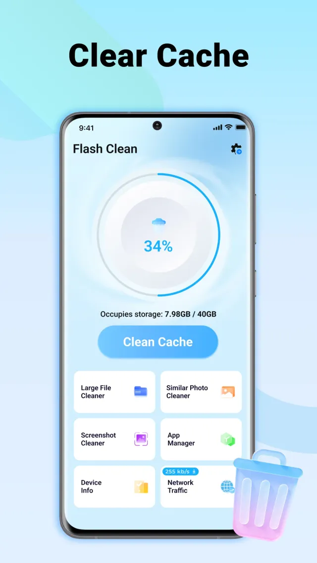 Flash Clean: Storage & Memory - Screen 1