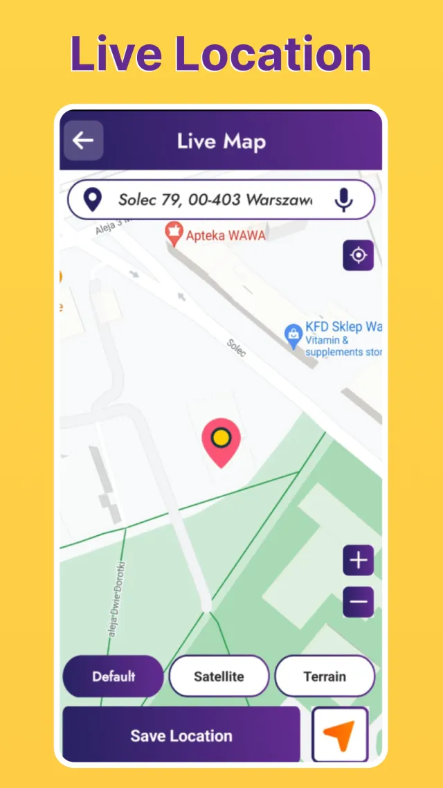 GPS Navigation, Road Maps - Screen 6