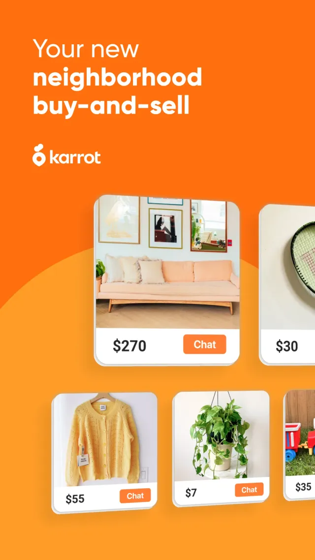 Karrot: Buy & sell locally - Screen 1
