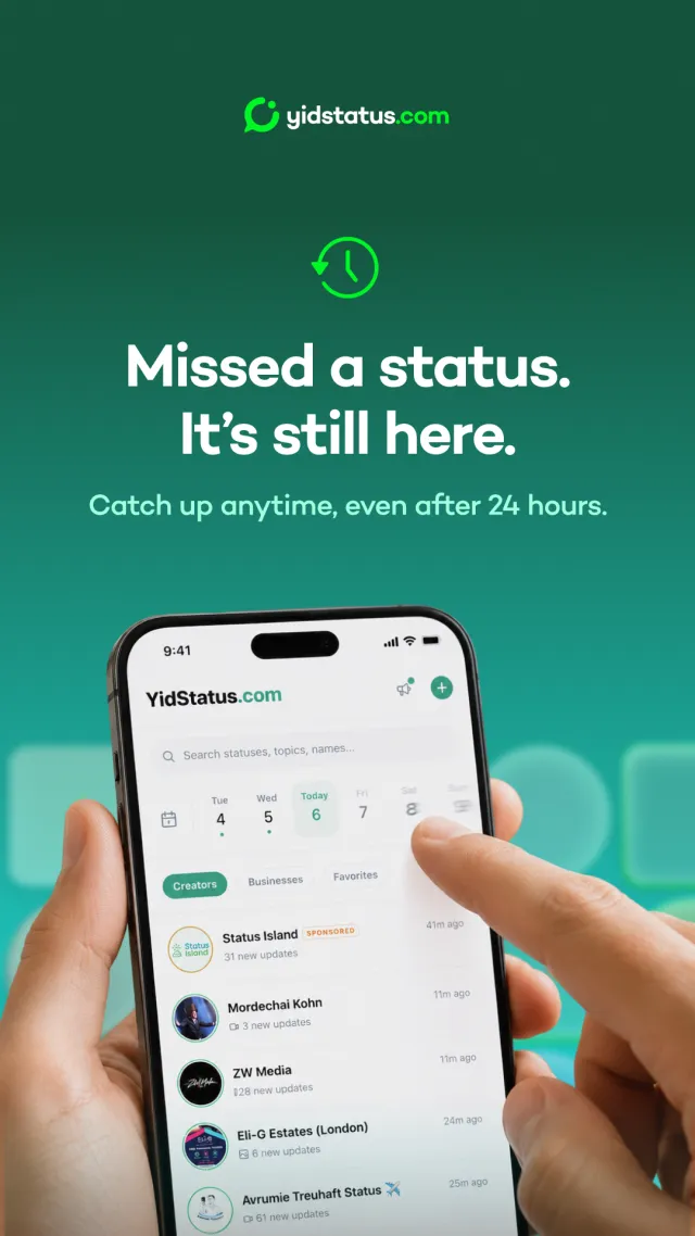 YidStatus - Screen 4