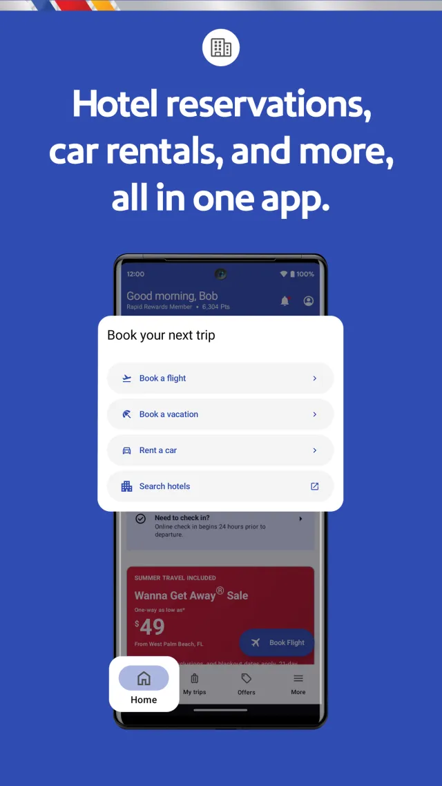 Southwest Airlines: Travel App - Screen 3