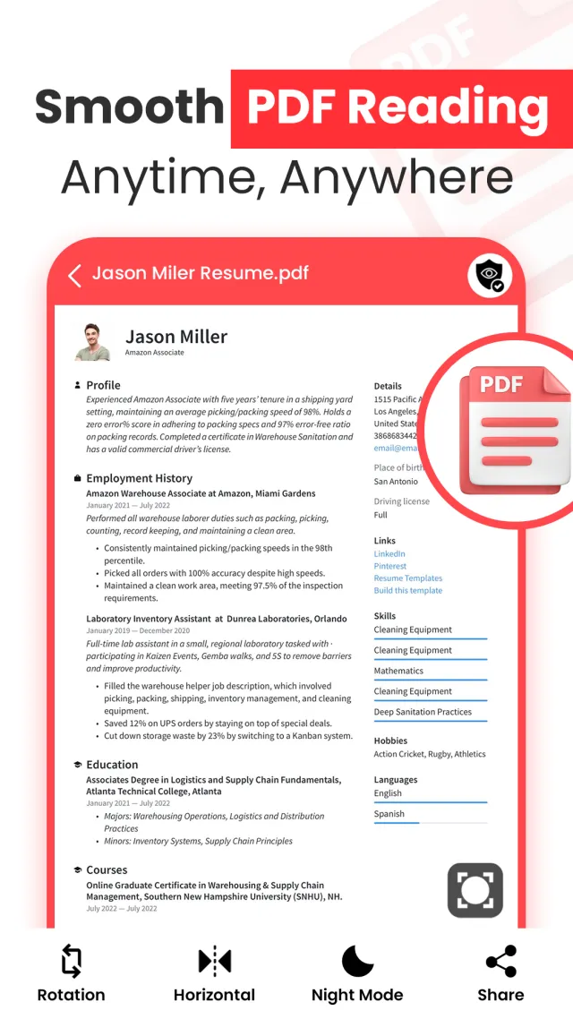 All Document Reader PDF Viewer - Screen 3