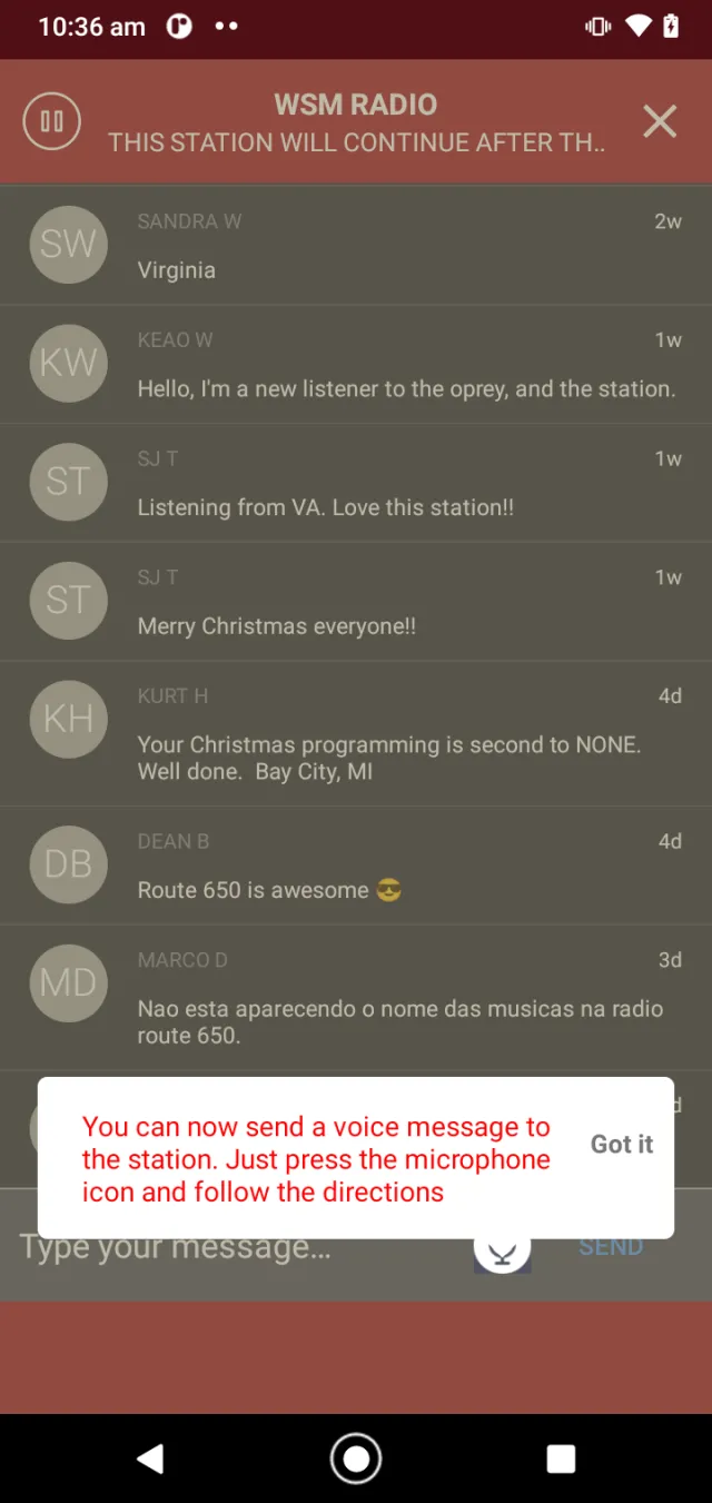WSM Radio - Screen 4