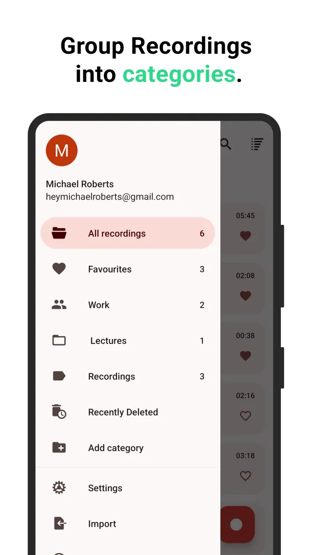 Voice Recorder - Screen 4