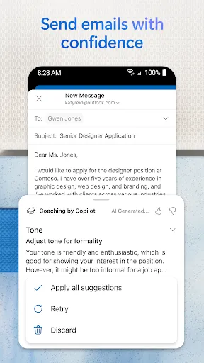 Microsoft Outlook - Screen 5