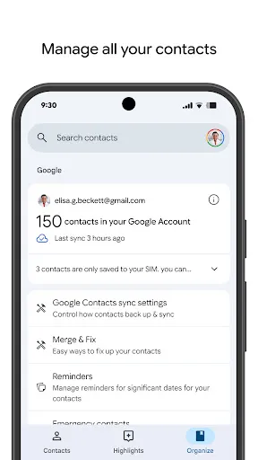 Contacts - Screen 6