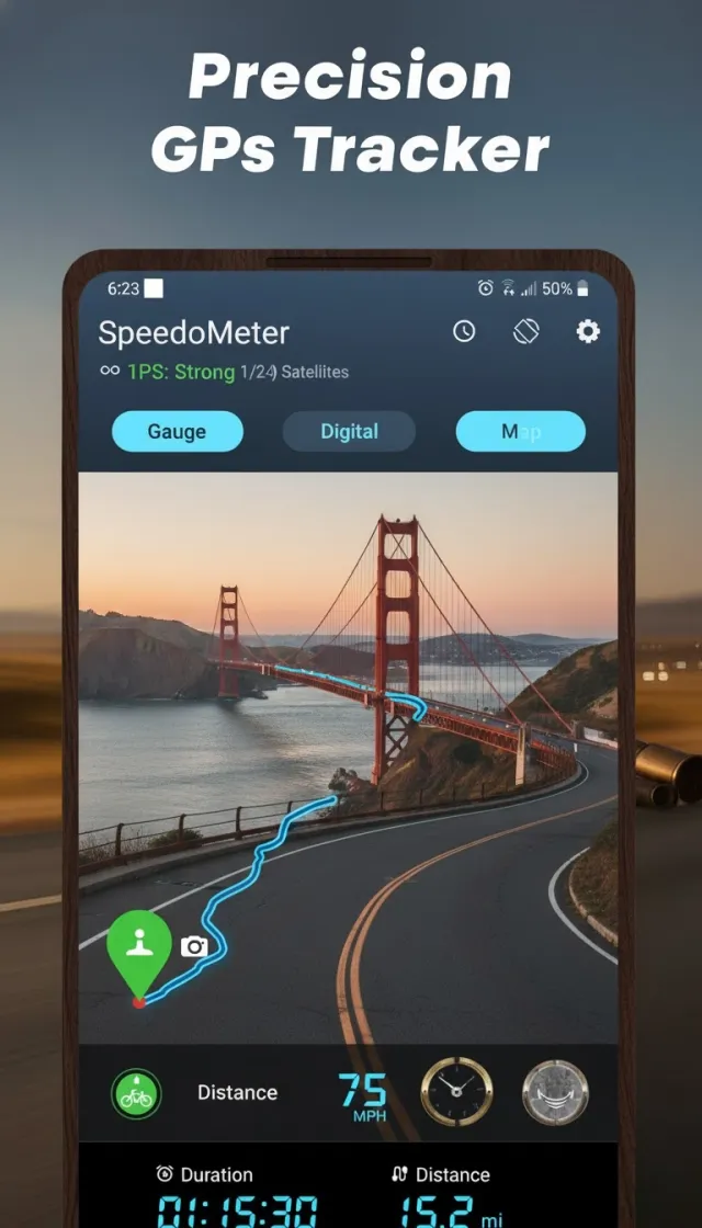 Gps Speedometer & Mph Tracker - Screen 3