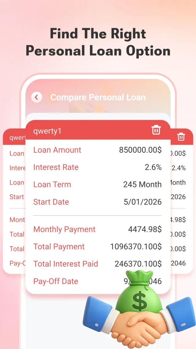 Quick Loan Calc - Screen 2