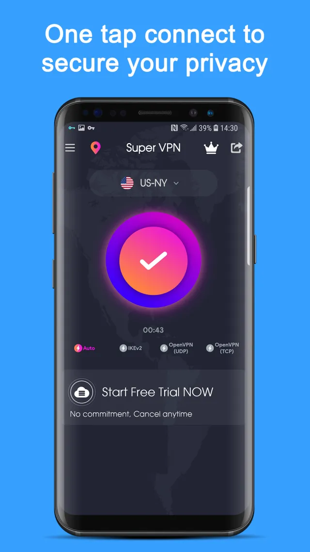 VPN Proxy Speed - Super VPN - Screen 1